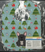 Load image into Gallery viewer, Christmas French Bulldog Black Baby Bib BB4674BIB