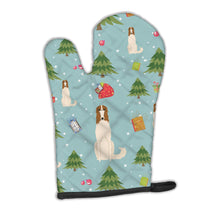 Load image into Gallery viewer, Christmas Borzoi Oven Mitt BB4683OVMT