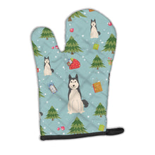 Load image into Gallery viewer, Christmas West Siberian Laika Spitz Oven Mitt BB4685OVMT
