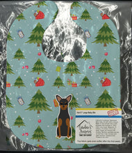 Load image into Gallery viewer, Christmas Manchester Terrier Baby Bib BB4688BIB