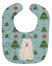 Load image into Gallery viewer, Christmas Samoyed Baby Bib BB4690BIB