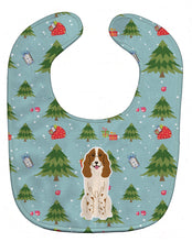 Load image into Gallery viewer, Christmas Russian Spaniel Baby Bib BB4691BIB