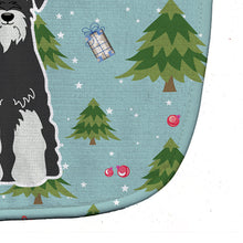 Load image into Gallery viewer, Christmas Standard Schnauzer Salt and Pepper Baby Bib BB4693BIB