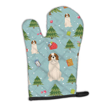 Load image into Gallery viewer, Christmas Saint Bernard Oven Mitt BB4695OVMT