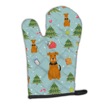 Load image into Gallery viewer, Christmas Airedale Oven Mitt BB4701OVMT