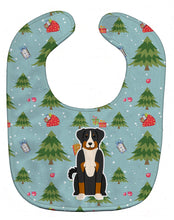 Load image into Gallery viewer, Christmas Appenzeller Sennenhund Baby Bib BB4703BIB