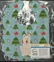 Load image into Gallery viewer, Christmas White German Shepherd Baby Bib BB4705BIB