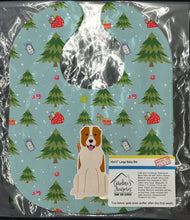 Load image into Gallery viewer, Christmas Central Asian Shepherd Dog Baby Bib BB4709BIB