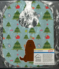 Load image into Gallery viewer, Christmas Caucasian Shepherd Dog Baby Bib BB4710BIB