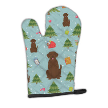 Load image into Gallery viewer, Christmas Chocolate Labrador Oven Mitt BB4716OVMT