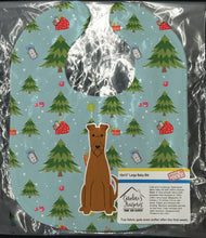 Load image into Gallery viewer, Christmas Irish Terrier Baby Bib BB4722BIB