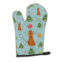 Load image into Gallery viewer, Christmas Irish Setter Oven Mitt BB4724OVMT