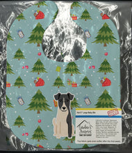 Load image into Gallery viewer, Christmas Smooth Fox Terrier Baby Bib BB4758BIB