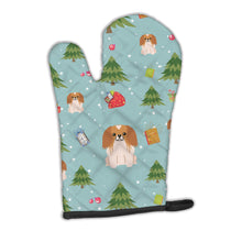 Load image into Gallery viewer, Christmas Pekingnese Red White Oven Mitt BB4763OVMT