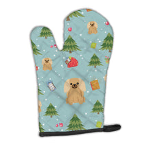Load image into Gallery viewer, Christmas Pekingnese Fawn Sable Oven Mitt BB4764OVMT