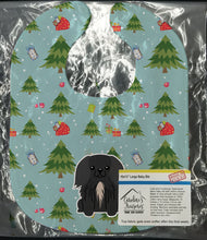Load image into Gallery viewer, Christmas Pekingnese Black Baby Bib BB4767BIB