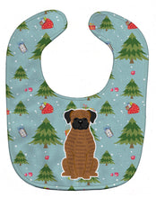 Load image into Gallery viewer, Christmas Brindle Boxer Baby Bib BB4777BIB