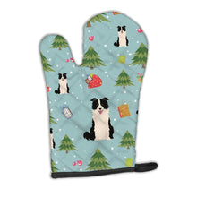 Load image into Gallery viewer, Christmas Border Collie Black White Oven Mitt BB4778OVMT