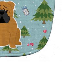 Load image into Gallery viewer, Christmas English Bulldog Red Baby Bib BB4782BIB