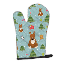 Load image into Gallery viewer, Christmas Bull Terrier Red Oven Mitt BB4794OVMT