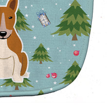 Load image into Gallery viewer, Christmas Bull Terrier Red White Baby Bib BB4795BIB