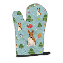 Load image into Gallery viewer, Christmas Bull Terrier Red White Oven Mitt BB4795OVMT