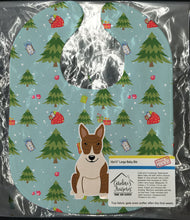 Load image into Gallery viewer, Christmas Bull Terrier Brindle Baby Bib BB4797BIB