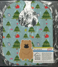Load image into Gallery viewer, Christmas Chow Chow Cream Baby Bib BB4804BIB