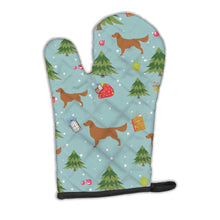 Load image into Gallery viewer, Christmas Golden Retriever Oven Mitt BB4828OVMT