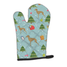 Load image into Gallery viewer, Christmas Italian Greyhound Oven Mitt BB4838OVMT