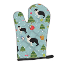 Load image into Gallery viewer, Christmas Black Border Collie Oven Mitt BB4847OVMT
