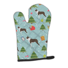 Load image into Gallery viewer, Christmas Boston Terrier Oven Mitt BB4868OVMT