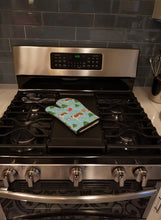 Load image into Gallery viewer, Christmas Saint Bernard Oven Mitt BB4900OVMT
