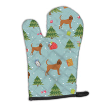 Load image into Gallery viewer, Christmas Bloodhound Oven Mitt BB4912OVMT