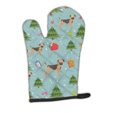 Load image into Gallery viewer, Christmas Border Terrier Oven Mitt BB4914OVMT