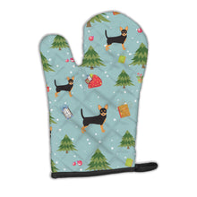 Load image into Gallery viewer, Christmas Black Tan Chihuahua Oven Mitt BB4930OVMT