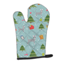 Load image into Gallery viewer, Christmas Blue Chihuahua Oven Mitt BB4931OVMT