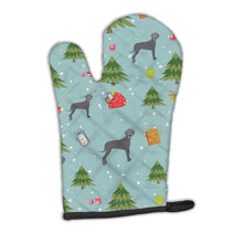 Load image into Gallery viewer, Christmas Blue Natural Great Dane Oven Mitt BB4949OVMT