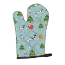 Load image into Gallery viewer, Christmas Harlequin Natural Great Dane Oven Mitt BB4955OVMT