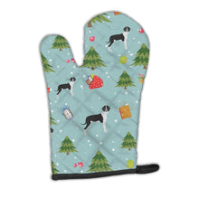 Load image into Gallery viewer, Christmas Mantle Natural Great Dane Oven Mitt BB4957OVMT
