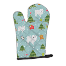 Load image into Gallery viewer, Christmas White Pomeranian Oven Mitt BB4973OVMT