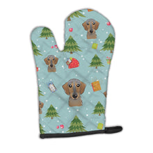 Load image into Gallery viewer, Christmas Wirehaired Dachshund Oven Mitt BB5022OVMT