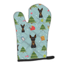 Load image into Gallery viewer, Christmas Min Pin Oven Mitt BB5029OVMT