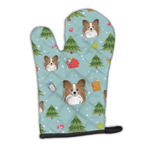 Load image into Gallery viewer, Christmas Papillon Oven Mitt BB5037OVMT