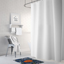 Load image into Gallery viewer, Blue Flowers Longhair Red Dachshund Machine Washable Memory Foam Mat BB5065RUG