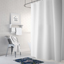 Load image into Gallery viewer, Blue Flowers Weimaraner Machine Washable Memory Foam Mat BB5082RUG