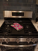 Load image into Gallery viewer, Day of the Dead Pink Oven Mitt BB5115OVMT