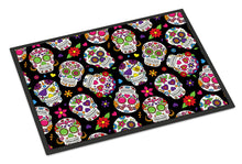 Load image into Gallery viewer, Day of the Dead Black Doormat - 18x27 Decorative Floor Mat – Indoor/Outdoor Rug with Artistic Flair BB5116MAT