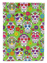 Load image into Gallery viewer, Day of the Dead Green Garden Flag - Outdoor Decorative Yard Flag BB5117GF
