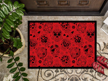 Load image into Gallery viewer, Day of the Dead Orange Doormat - 24x36 Decorative Floor Mat – Indoor/Outdoor Rug with Artistic Flair BB5119JMAT